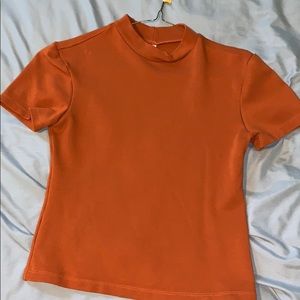 Orange top from American Apparel